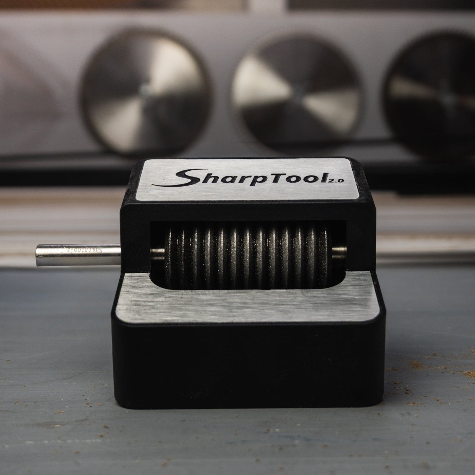 SharpTools | SharpTool 2.0 | Oscillating Multitool CBN Blade Sharpener ...