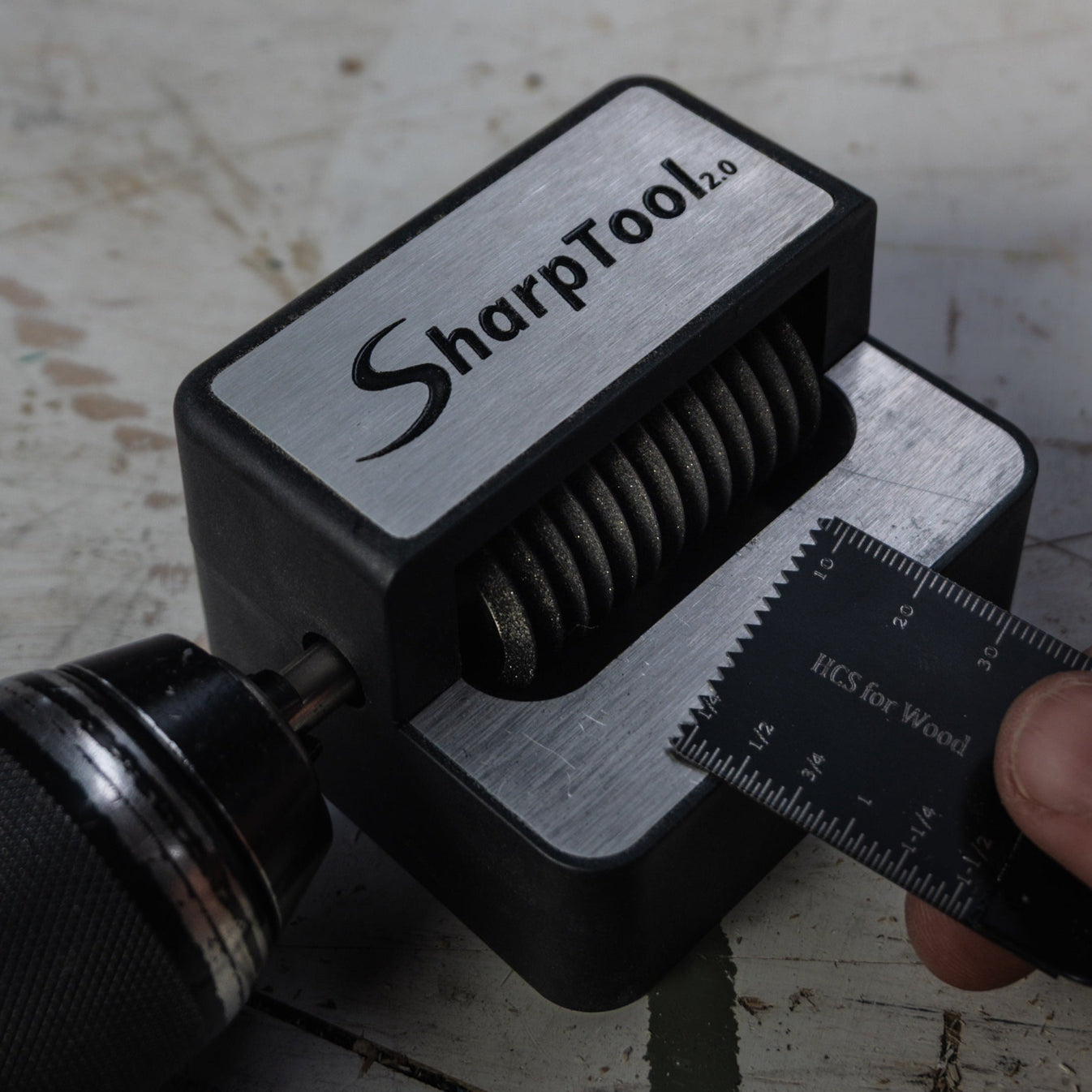 SharpTools | SharpTool 2.0 | Oscillating Multitool CBN Blade Sharpener ...